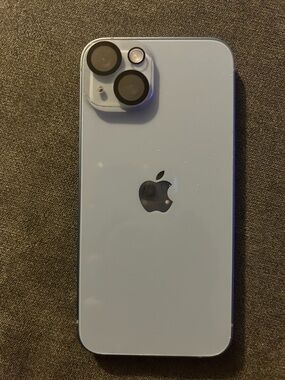 Apple iPhone Light Blue with Dual Rear Cameras